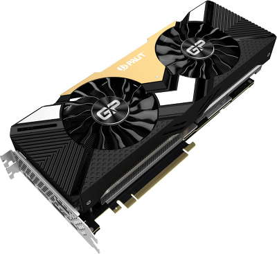 Видеокарта PCI-E NVIDIA GeForce RTX 2080 Ti 11256Mb GDDR6 Palit Gaming PRO OC [NE6208TS20LC-150A]