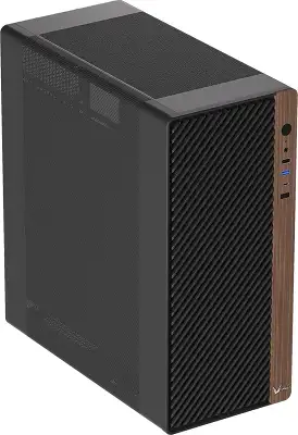 Корпус Formula TimberLine T2 черный без БП ATX 4x120mm 1xUSB2.0 1xUSB3.0 audio bott PSU