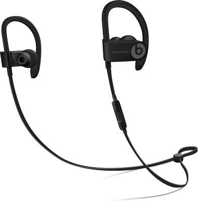 Наушники с ПДУ и микрофоном Beats Powerbeats 3, Black [ML8V2ZE/A]