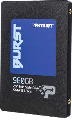 Твердотельный накопитель SATA3 960Gb [PBU960GS25SSDR] (SSD) Patriot BURST