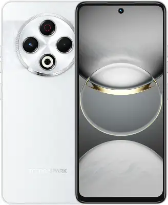 Смартфон Tecno Spark 30 256Gb 8Gb серебристый моноблок 3G 4G 2Sim 6.78" 1080x2436 Android 14 64Mpix 802.11 a/b/g/n/ac NFC GPS GSM900/1800 GSM1900 Protect FM A-GPS microSD max1024Gb