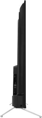 Телевизор QLED Hyundai 55" H-LED55QBU7500 Android TV Frameless черный/серебристый 4K Ultra HD 60Hz DVB-T DVB-T2 DVB-C DVB-S DVB-S2 USB WiFi Smart TV