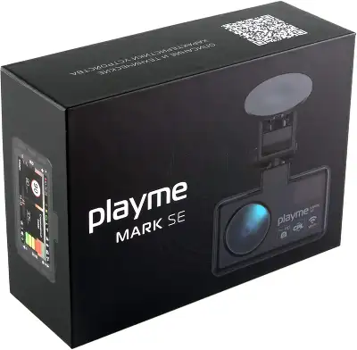 Видеорегистратор с радар-детектором Playme Mark se GPS ГЛОНАСС черный