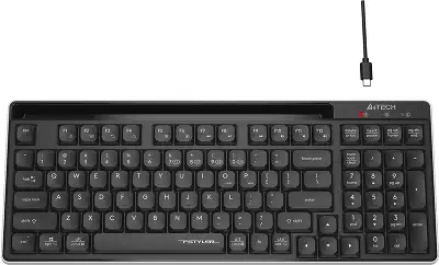 Клавиатура A4Tech Fstyler FBX70C черный USB беспроводная BT/Radio slim Multimedia (FBX70C)