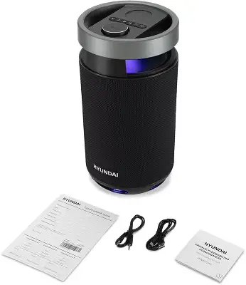 Минисистема Hyundai Select H-MC1241 черный 90Вт USB BT