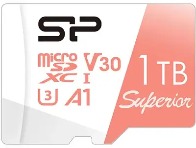 Флеш карта microSDXC 1TB Silicon Power SP001TBSTXDV3V20SP Superior w/o adapter