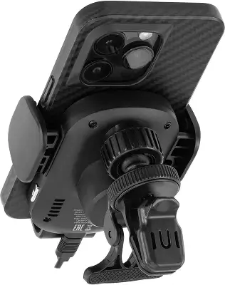 Автомобильное зар./устр. Buro BUQC15 15W 2.5A (QI) USB-C универсальное черный (BUQ15AC00BK)