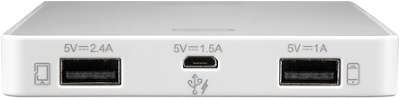 Внешний аккумулятор APC PowerPack M10WH-EC 10000 мАч, белый