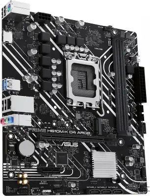 Материнская плата Asus PRIME H610M-K D4 ARGB Soc-1700 Intel H610 2xDDR4 mATX AC`97 8ch(7.1) GbLAN+HDMI