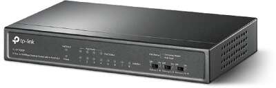 TP-Link TL-SF1008P Настольный коммутатор с 8 портами 10/100 Мбит/с (4 порта PoE+)