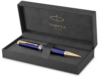 Ручка шариков. Parker Ingenuity Core K570 (2182012) Blue GT M черн. черн. подар.кор.