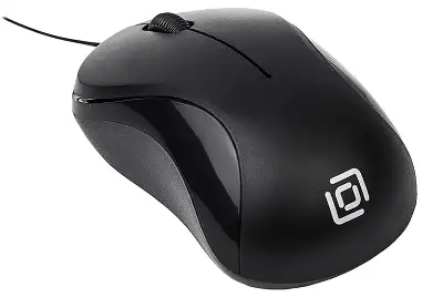 Мышь Оклик 115SR черный оптическая 1000dpi USB для ноутбука 3but (492888)