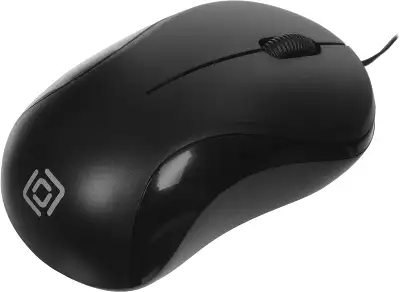 Мышь Оклик 115SR черный оптическая 1000dpi USB для ноутбука 3but (492888)