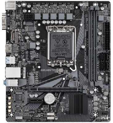 Gigabyte H610M H V3 DDR4 {1700 Intel H610 2xDDR4 mATX AC`97 8ch(7.1) GbLAN+VGA+HDMI}