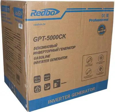Генератор Redbo GPT-5000CK 3.8кВт