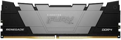 Память оперативная/ Kingston 16GB 3600MT/s DDR4 CL16 DIMM (Kit of 2) FURY Renegade Black