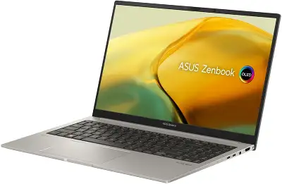 Ноутбук Asus Zenbook 15 OLED UM3504DA-MA197 Ryzen 5 7535U 16Gb SSD512Gb AMD Radeon 660M 15.6" OLED 2.8K (2880x1620) без ОС grey WiFi BT Cam Bag (90NB1163-M007B0)