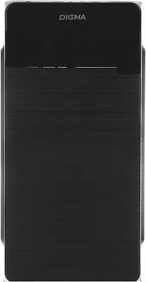 Корпус Digma DC-MATX104-U2, черный, mATX, Без БП (DC-MATX104-U2)