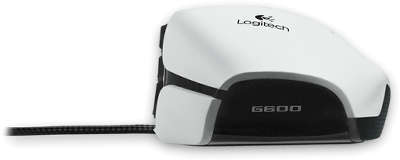 Мышь Logitech G600 Gaming Mouse USB (G-package) (910-003629) White