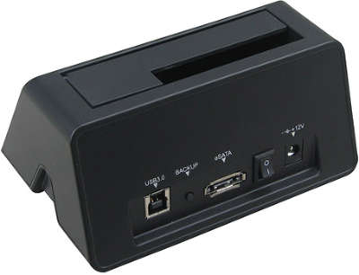 Док для HDD 3.5"/2.5" SATA HDD/SSD AgeStar 3CBT4 USB3.0 Black