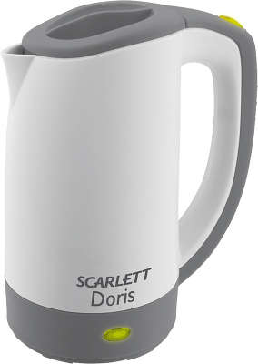 Чайник Scarlett SC-021 0.5л. серый (корпус: пластик)