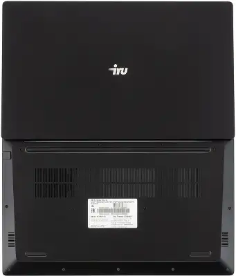 Ноутбук IRU Strato 15ALI Core i3 1215U 8Gb SSD256Gb Intel UHD Graphics 15.6" IPS FHD (1920x1080) FreeDOS black WiFi BT Cam 6000mAh (2058924)
