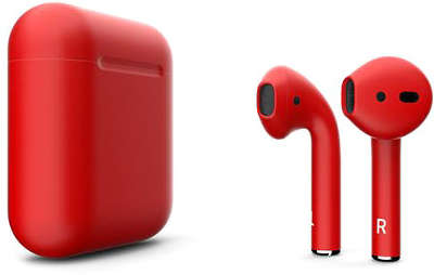 Беспроводные наушники Apple AirPods Color, Matte Red
