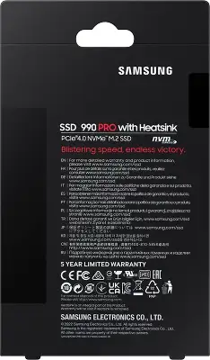 Накопитель SSD M.2 2280 4TB 990 PRO MZ-V9P4T0CW SAMSUNG