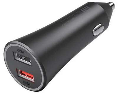Автомобильное зарядное устройство Xiaomi Mi 37W Dual-Port Car Charger CC06ZM (GDS4147GL)