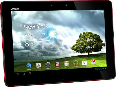 Планшетный компьютер 10.1" ASUS EeePAD Transformer TF300TG 16Gb 3G Dock, Red