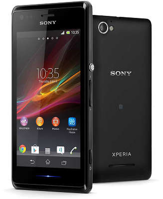 Смартфон Sony C2005 Xperia™ M dual , чёрный