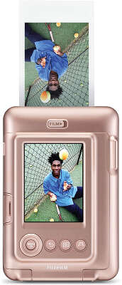 Цифровая фотокамера моментальной печати FujiFilm INSTAX.Mini Liplay Blush Gold