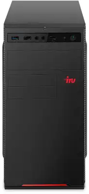 ПК IRU Home 310H6SE MT i3 12100 (3.3) 16Gb SSD1Tb UHDG 730 FreeDOS GbitEth 400W черный (1994647)