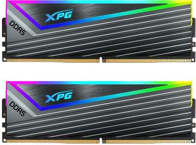 Модуль памяти ADATA 32GB DDR5 6400 DIMM XPG CASTER Gray, Kit (2x16GB), RTL