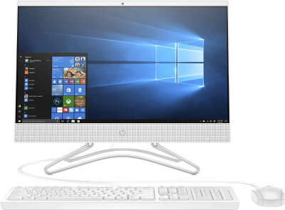 Моноблок HP All-in-One 200 G3 21.5" FHD Silver J5005/4/1000/WF/BT/Cam/Kb+Mouse/W10Pro,белый (4YW20ES)