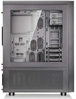 Корпус Thermaltake Core X71 TG, Black, w/o PSU, ATX