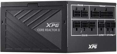 XPG CORE REACTOR II 650 (ATX 3.1 650W, Full Modular, PWM 120mm FDB fan, Active PFC, DC to DC,Half-Bridge & LLC converter, 80+ GOLD, all Japanese capasitors) RET