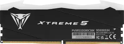 Набор памяти DDR5 DIMM 2x16Gb DDR8000 Patriot Memory Viper Xtreme 5 RGB (PVXR532G80C38K)