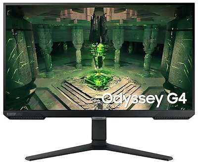 Монитор Samsung 27" S27BG400EI Odyssey G4 Black (IPS, 1920x1080, HDMI+HDMI+DP, 1 ms, 178°/178°, 400 cd/m, 1000:1, 240Hz, Pivot)