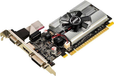 Видеокарта MSI NVIDIA nVidia GeForce 210 1Gb DDR3 PCI-E VGA, DVI, HDMI