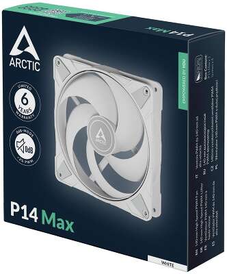 Вентилятор корпусной ARCTIC P14 Max White (ACFAN00304A)