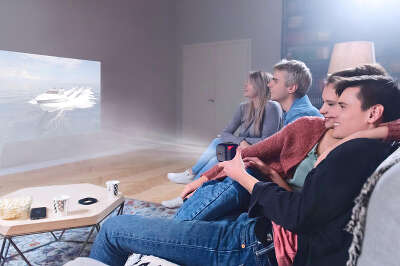 Проектор Cinemood Storyteller, DLP, 640x360, 35лм
