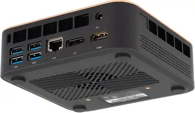 Неттоп IRU Tactio 525 Ryzen 5 6600H (3.3) 16Gb SSD512Gb 660M Windows 11 Pro GbitEth WiFi BT 120W черный (2057781)