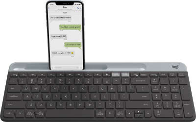 Клавиатура беспроводная Logitech Slim Wireless Bluetooth Multi-Device Keyboard K580 (920-009275)