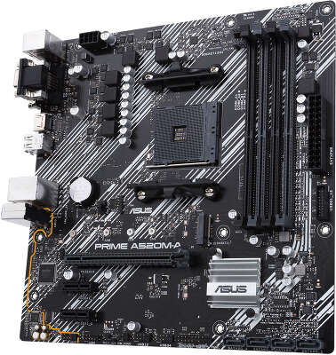 Материнская плата mATX LGAAM4 ASUS PRIME A520M-A