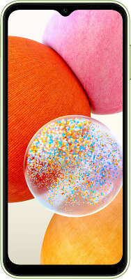 Смартфон Samsung Galaxy A14, Samsung Exynos 850, 4 Гб RAM, 64 Гб, зеленый