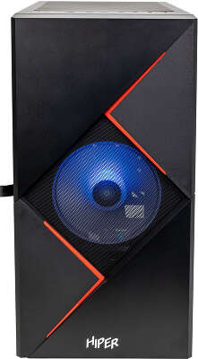 Корпус GameMax Cyclops BR, черный/красный, mATX, Без БП (Cyclops BR)