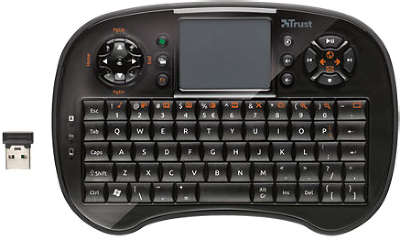 Клавиатура беспроводная Trust Tocamy Wireless Entertainment Keyboard USB