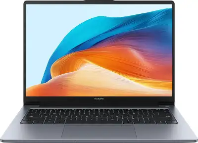 Ноутбук Huawei MateBook D 14 MDF-X Core i3 1215U 8Gb SSD256Gb Intel UHD Graphics 14" IPS FHD (1920x1080) без ОС grey space WiFi BT Cam (53013UFC)