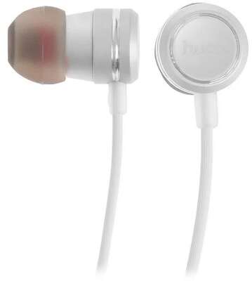 HOCO M16/ Наушники + микрофон/ Кнопка ответа/ 1.2м/ 3.5 mm jack/ Silver